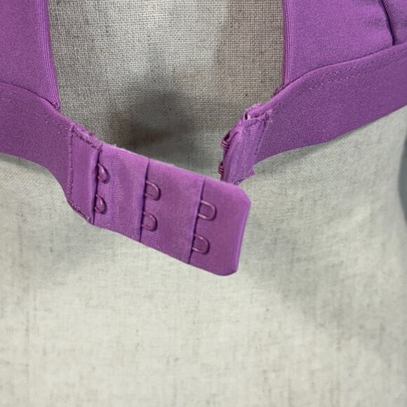 Columbia Medium High-Impact Sports Bra Omni-Freeze Zero Racerback Padded Purple - Picture 7 of 10